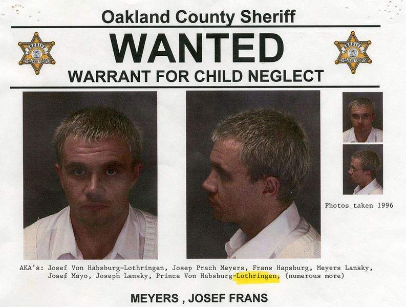 Josef Meyers Wanted Poster